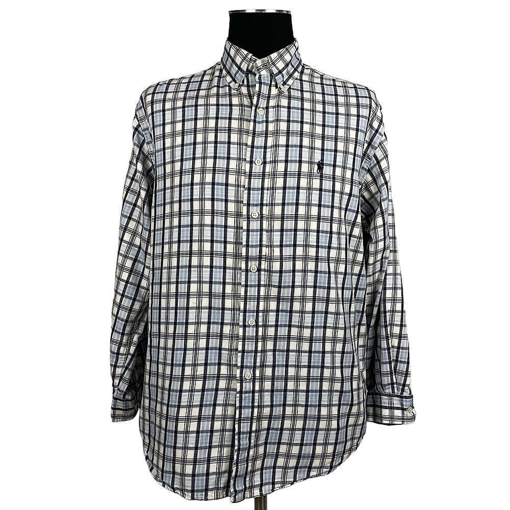 Ralph Lauren Blue Label Blake 100% Cotton Button Down Shirt‎ - Men's M